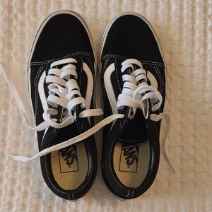 Vans Black and White Old Skool Shoes